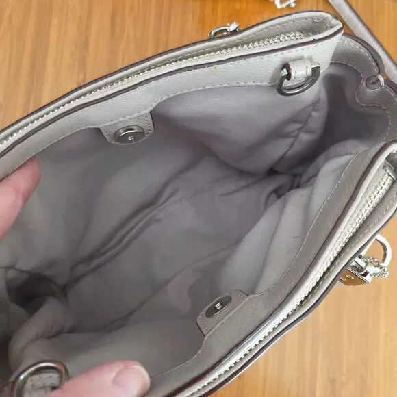 Coach Mini Christie Carryall Purse F34797 Taupe Crossbody Leather Clean EUC￼ - Picture 10 of 16
